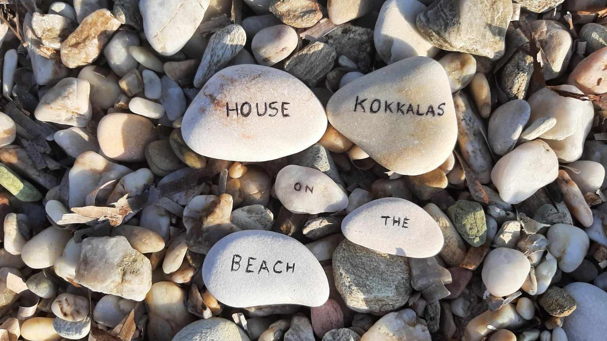House Kokkalas On The Beach ปีร์กาดิเกีย ภายนอก รูปภาพ