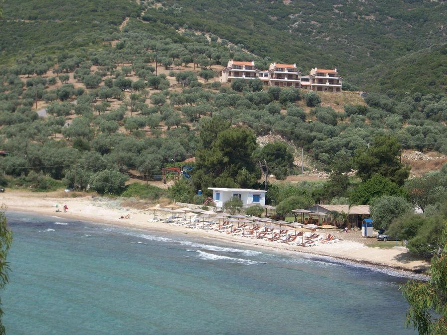 House Kokkalas On The Beach ปีร์กาดิเกีย ภายนอก รูปภาพ